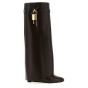 ジバンシィ GIVENCHY 'Shark Lock' boots BE702EE1JA202 Women ブーツ Brown 371/2 381/2 IT37...