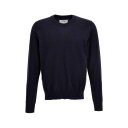 メゾン マルジェラ Maison Margiela CASHMERE SWEATER メンズ ウェア トップス ニット・セーター・カーディガン Blue S L...