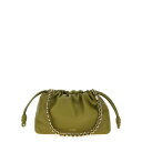 LOEWE ロエベ レディース クラッチバッグ・ポーチ A411FCRX024221 Medium 'Flamenco' pouch Green onesize IT0 【送料無料・関税込】