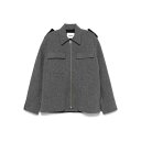 Jil Sander ジルサンダー メンズ シャツ・ブラウス J22DL0244J20210026 Flannel shirt Grey 50 【送料無料・関税...
