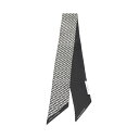タリアトーレ TAGLIATORE Silk scarf FOULARD8NTI2502BLACK Men スカーフ・マフラー Black IT0 【送料無料・関税込】