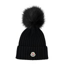 【楽天スーパーセール 最大75%OFF+P2倍】Moncler モンクレール レディース 帽子 3B00064M1131999 Moncler Hats Black Blacks and greys onesize 【送料無料・関税込】