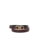 フェラガモ FERRAGAMO Gancini Adjustable And Reversible Belt ウィメンズ アクセサリー ベルト・サスペンダー B...