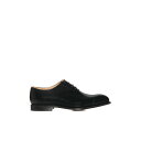 チャーチ Church's Church's Flat shoes Black EEB3539XVF0AAB Men レースアップ Blacks and gre...