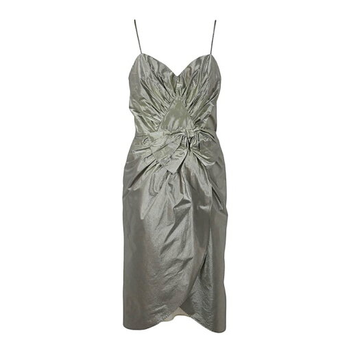 メゾン マルジェラ Maison Margiela Wrickled effect midi dress S51DD0003S76692905 Women ワンピース・ドレス・オールインワン Metallic 42 【送料無料・関税込】 メゾン マルジェラ Maison Margiela Wrickled effect midi dress S51DD0003S76692905 Women ワンピース・ドレス・オールインワン Metallic 42 【送料無料・関税込】