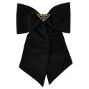 プラダ Prada Re-Nylon hair clip 1IF1632DMIF0632 Women ヘッドアクセサリー Black onesize 【送料無料...