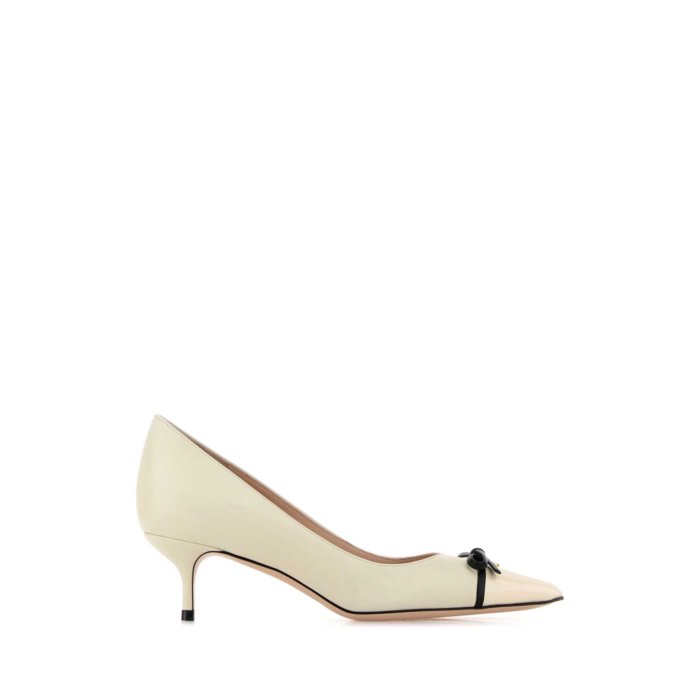 Valentino Garavani ヴァレンティノ レディース パンプス・ハイヒール 6W2S0LQ0DALA81 White leather VLogo pumps White 37 36 36.5 37.5 38 38.5 39 39.5 40 41 42 【送料無料・関税込】