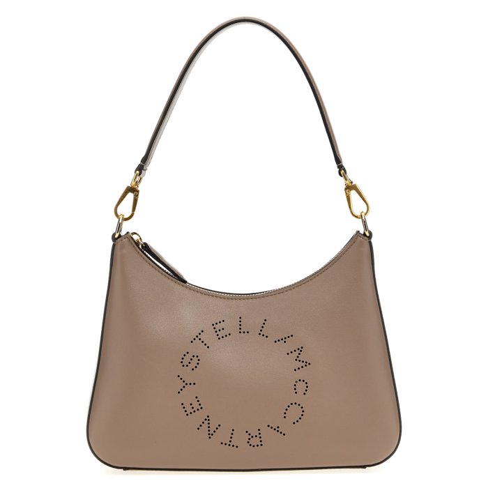 【楽天スーパーセール 最大80%OFF+P2倍~】Stella McCartney ステラ マッカートニー レディース ハンドバッグ・ショルダーバッグ 7B0062W85422800 'Small Logo' shoulder bag Beige onesize 【送料無料・関税込】