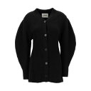 ジルサンダー Jil Sander Ribbed Cardigan J03HP0010J14747001 Women ニット・セーター・カーディガン Black 38 【送料無料・関税込】