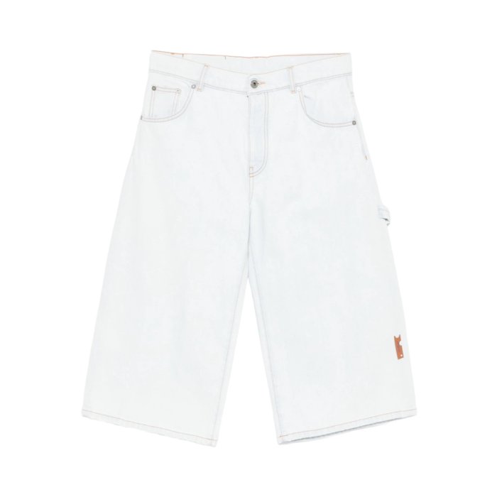 【楽天スーパーセール 最大80%OFF+P2倍~】Off-White オフホワイト レディース ショートパンツ OWYA06CF25DEN0014300 Jeans Off-white BLUE 25 27 【送料無料・関税込】