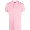 トムフォード TOM FORD T-shirts and Polos Pink メンズ ウェア トップス ポロシャツ Pink 46 48 50 52 54 5...
