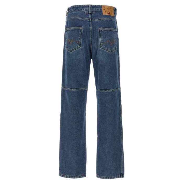 【楽天お買い物マラソン 最大75%OFF+最大P4倍】Martin ROSE マーティン ローズ メンズ ジーンズ 234WD04502BLU Camo reversible jeans Blue S M 【送料無料・関税込】