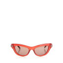 バレンシアガ Balenciaga CASINO CAT BB0430S 830314T00396243 Women サングラス・アイウェア Red IT0 【送料無料・関税込】