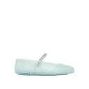 ジミー チュウ JIMMY CHOO The Jelly Flats THEJELLYNTXLIGHTVERDE Women フラットシューズ Blue 39 ...