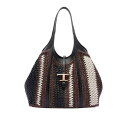 トッズ Tod's T Timeless Shopping Bag XBWTSBAR300U602L85 Women トートバッグ Brown onesize ...