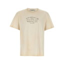 ゴールデングース Golden Goose Printed T-shirt GMP01220P0018731142111421 Men Tシャツ・カットソー Beige L M XL 2XL 【送料無料・関税込】