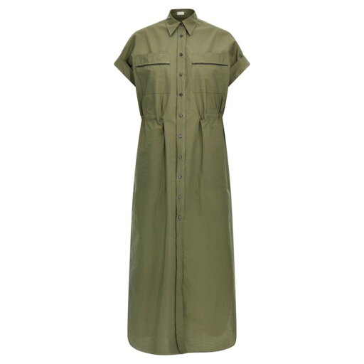 ブルネロ・クチネリ Brunello Cucinelli Monile chemiser dress M0F79ARA51C3066 Women ワンピース・ドレス・オールインワン Green L M S 【送料無料・関税込】 ブルネロ・クチネリ Brunello Cucinelli Monile chemiser dress M0F79ARA51C3066 Women ワンピース・ドレス・オールインワン Green L M S 【送料無料・関税込】