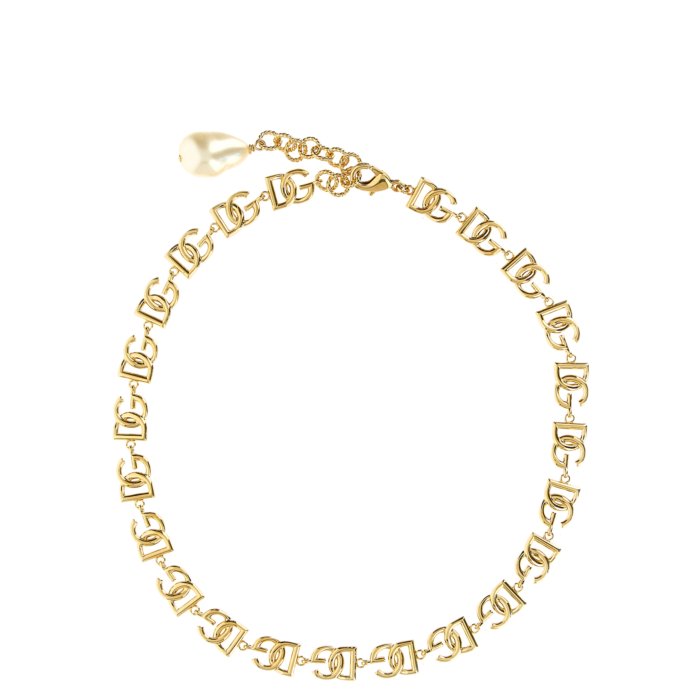 【楽天ブラックフライデー最大80%OFF+P2倍~】Dolce & Gabbana ドルチェガッバーナ レディース ネックレス WNP6L2W1111ZOO00 Multilogo necklace Gold onesize 【送料無料・関税込】