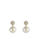 JIMMY CHOO ジミー チュウ レディース ピアス・イヤリング AURIEARRINGSJIQGOLDWHITECRYSTAL Auri Earrings...