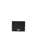 フェラガモ FERRAGAMO Gancini cards holder 69891466A302NERO Men 財布・カードケース Black onesize 【送料無料・関税込】