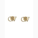 オフホワイト Off-White LOGO EARRINGS ウィメンズ ジュエリー ピアス・イヤリング Gold U ONESIZE 女性 OWOD299F24MET0017672 【送料無料・関税込】(4)