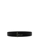 トムフォード TOM FORD ‘T’ BUCKLE BELT メンズ アクセサリー ベルト・サスペンダー Black 110cm 85cm 90cm 115c...