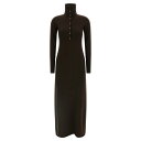 トムフォード TOM FORD High neck dress ACK657YAX925KB650 Women ワンピース・ドレス・オールインワン Brown ...