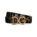 ドルチェガッバーナ Dolce & Gabbana Dolce & Gabbana Belts Brown BE1348AM568HA93M Women ベルト...