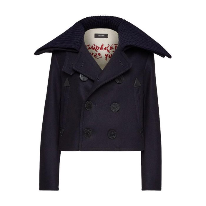 DSQUARED ディースクエアード ピーコート 紺 2009225Y0052 o61wllg968xc2vw.jpg