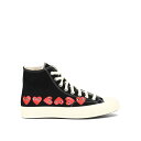 プレイ コムデギャルソン PLAY Comme Des Gar?ons "Small Hearts" sneakers P1K1271BLACK Men スニーカー Black 5 6 8.5 9 10 11 4 5.5 7 8 【送料無料・関税込】