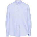 ロエベ LOEWE Loewe Shirts Clear Blue H526Y05X715710 Men シャツ・ブラウス Blue and green 39 40 41 【送料無料・関税込】(4)
