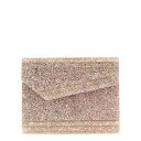 JIMMY CHOO ジミー チュウ レディース クラッチバッグ・ポーチ CANDYRGGROSE 'Candy' clutch Pink onesize 【送料無料・関税込】