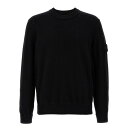 ストーンアイランド STONE ISLAND LOGO BADGE SWEATER メンズ ウェア トップス ニット・セーター・カーディガン Black L M...