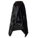 バレンシアガ Balenciaga faux fur cape 8072094E4B91000 Women カジュアルジャケット・ベスト Black IT0 【...