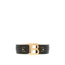 バルマン Balmain B-Belt ウィメンズ アクセサリー ベルト・サスペンダー Black 75 女性 DN1WC099LPOS0PA 【送料無料・関税...