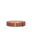 トッズ Tod's Reversible belt XCWTSB10100RBR265T Women ベルト・サスペンダー Brown 90 85 80 75 ...