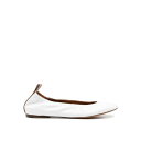 ランバン LANVIN Dancer ウィメンズ シューズ フラットシューズ White 37 36 38 女性 FWBAMB02NAPAP2400 【送料無料...