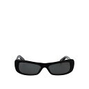 ジャックムス JACQUEMUS Capri Sunglasses JAC55C1SUNC1 Women サングラス・アイウェア Black 56 【送料無料・関税込】