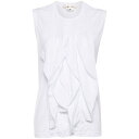 コムデギャルソン Comme Des Gar?ons Comme des Garcons Top White GNT0080512 Women タンクトップ・キ...
