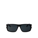 【楽天スーパーセール 最大75%OFF+P2倍】Saint Laurent サンローラン メンズ サングラス・アイウェア SL689001 Sl 689 Sunglasses Black 59 【送料無料・関税込】