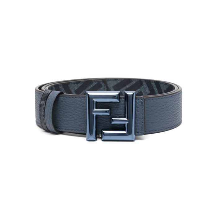 FENDI フェンディ メンズ ベルト・サスペンダー ARM87C0515F1PG1 Belt Fendi BLUE 80 【送料無料・関税込】