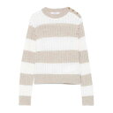 マックスマーラ Max Mara ALFEO GRANE BEIGE SCIO SCREAGE ウィメンズ ウェア トップス ニット・セーター・カーディガン B...