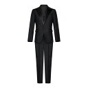 ディースクエアード Dsquared2 London Suit In Black Wool S74FT0493S39408900 Men スーツ・ジャケット B...