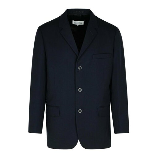 メゾン マルジェラ Maison Margiela Navy Virgin Wool Blazer S50BN0528S76539510 Men スーツ・ジャケット Dark Blue 48 50 【送料無料・関税込】 メゾン マルジェラ Maison Margiela Navy Virgin Wool Blazer S50BN0528S76539510 Men スーツ・ジャケット Dark Blue 48 50 【送料無料・関税込】