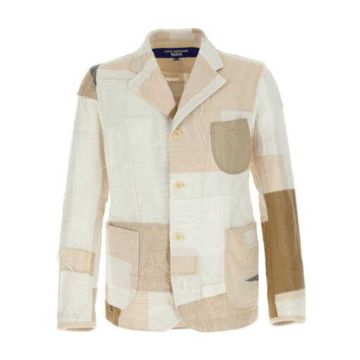 ジュンヤ ワタナベ JUNYA WATANABE Patchwork blazer WOJ0191 Men スーツ・ジャケット Beige XL 【送料無料・関税込】 ジュンヤ ワタナベ JUNYA WATANABE Patchwork blazer WOJ0191 Men スーツ・ジャケット Beige XL 【送料無料・関税込】