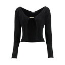 ジャックムス JACQUEMUS Knitwear black ウィメンズ ウェア トップス ニット・セーター・カーディガン Black 990 38 36 4...