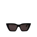 アレキサンダー・マックイーン Alexander McQUEEN Sunglasses AM0507S001 Women サングラス・アイウェア Black 52 【送料無料・関税込】