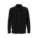 TOM FORD トムフォード メンズ カジュアルジャケット LJM016LMS027LB999 Black suede jacket Black 48 【送料...