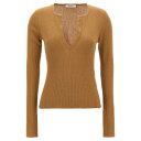 マックスマーラ Max Mara 'URLO' SWEATER ウィメンズ ウェア トップス ニット・セーター・カーディガン Beige L M S XS 女性...