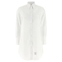 トム・ブラウン Thom Browne Shirt dress FDS002EF0313100 Women ワンピース・ドレス・オールインワン White IT...